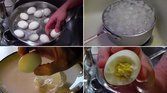 Truques para descascar ovos cozidos