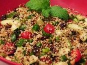 Salada de Quinoa com Pepino