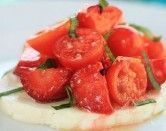 Salada de Morangos com Tomate