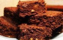 Brownies de Chocolate e Avelã